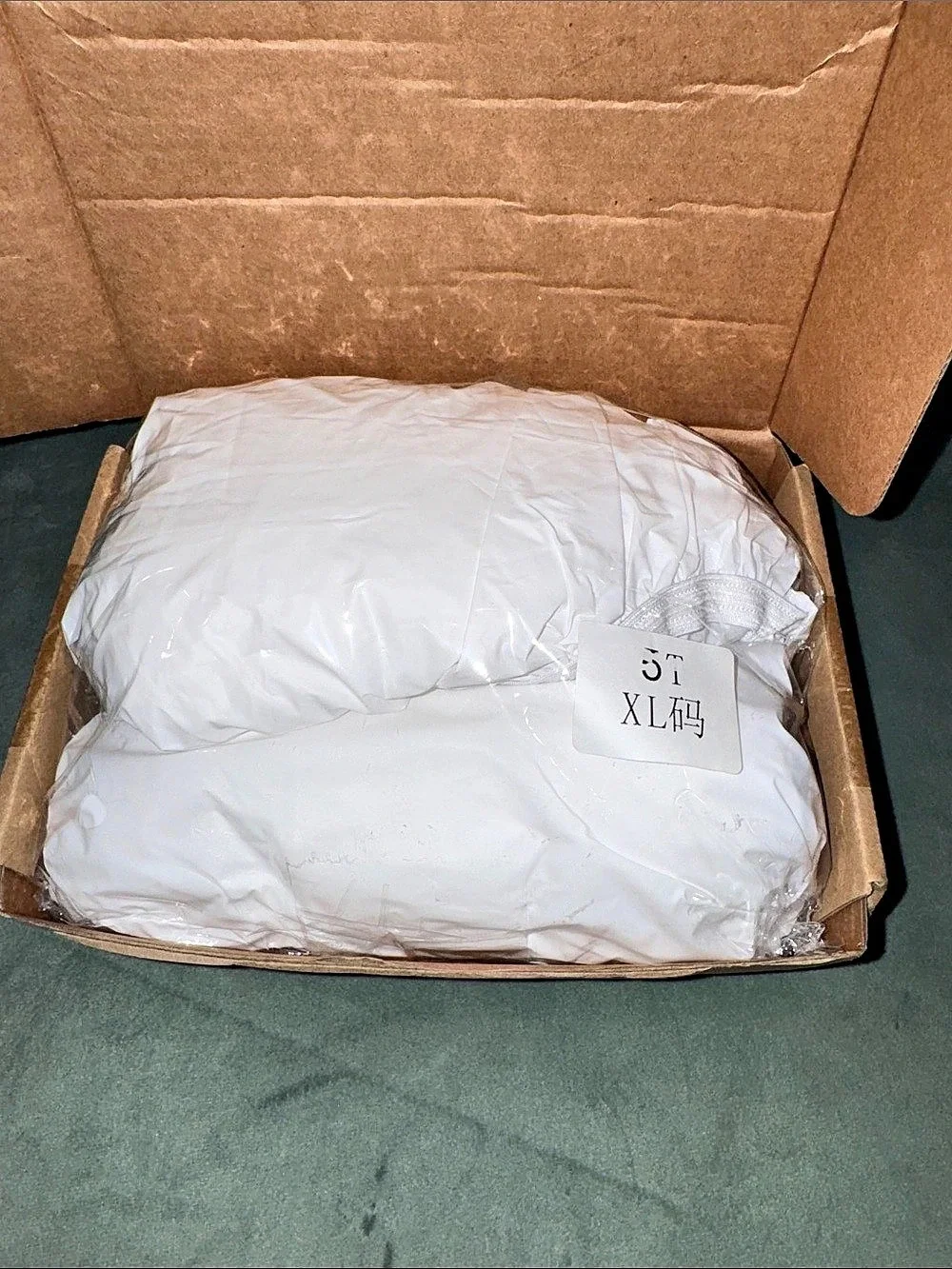 White Baby XL Diaper Cover NWT